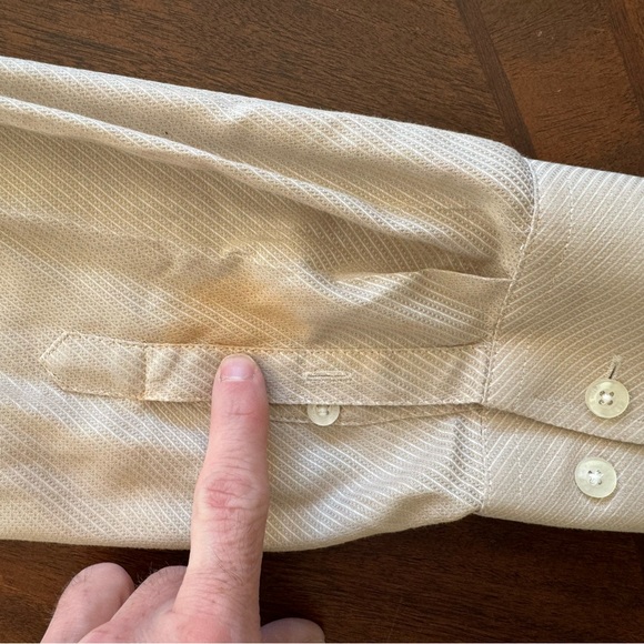 Perry Ellis Long Sleeve Button Down Large - Picture 3 of 5